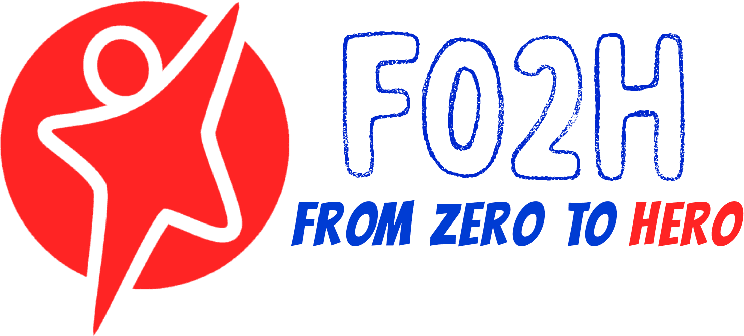 F02H – From zero to HERO Logotipo